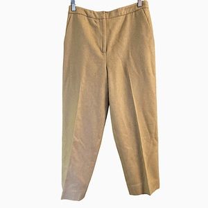 Talbots‎ 100% Camel Hair Tan High rise Trousers Dress Pants 8